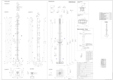 Stütze mit Fundament